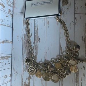 Dana Buchman gold necklace